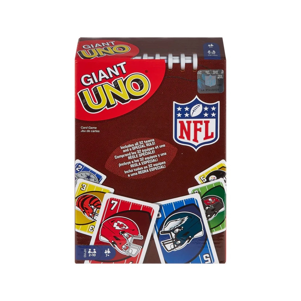 Giant NFL Edition Card Game - Brown